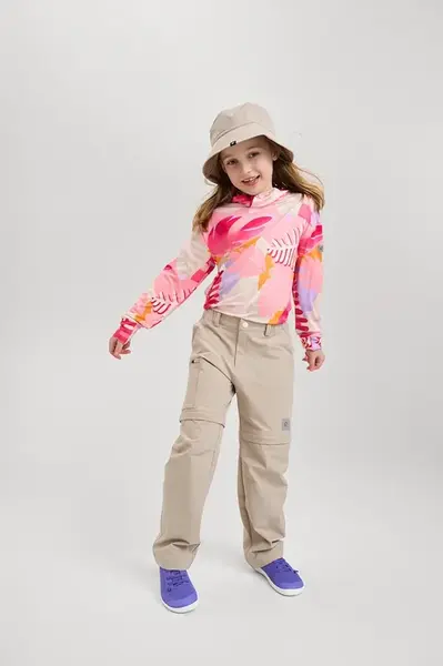 Dětské kalhoty Reima Surina zelená barva, 5100377A