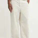 Manšestrové kalhoty A.P.C. pantalon river H béžová barva, COHDW.H08470