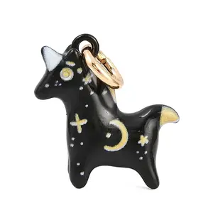 Spray Painted Brass Pendants