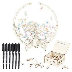 1 Set Wedding Guest Book Alternative