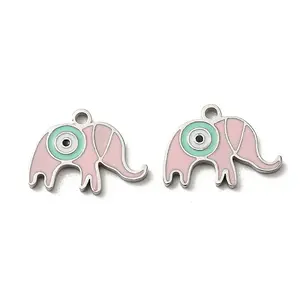 304 Stainless Steel Enamel Pendants
