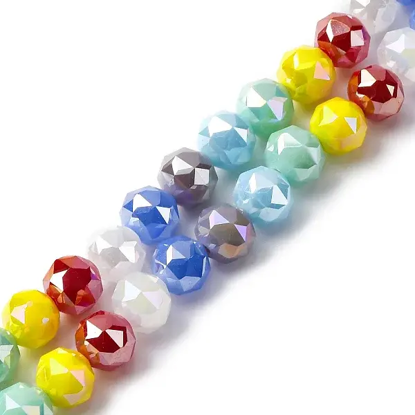 Transparent Glass Beads Strands