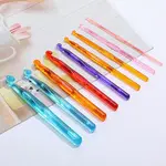 Transparent Plastic Crochet Hooks Needles