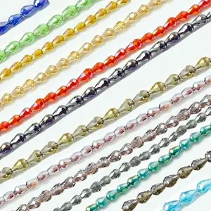 Electroplate Glass Beads Strands