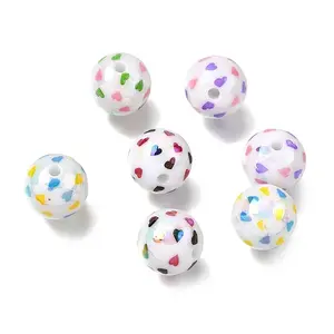 UV Plating Opaque Acrylic Beads