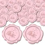 100Pcs Adhesive Wax Seal Stickers