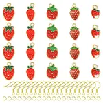 DIY Strawberry Dangle Earrings