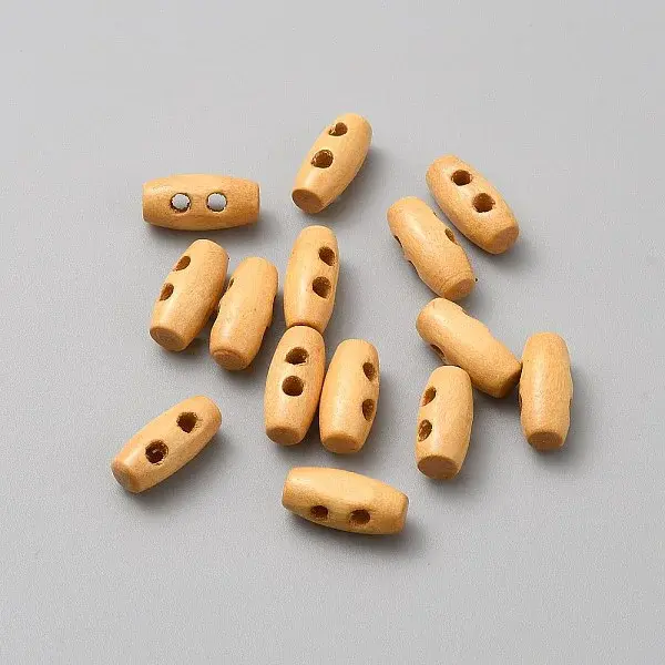 2-Hole Wooden Buttons