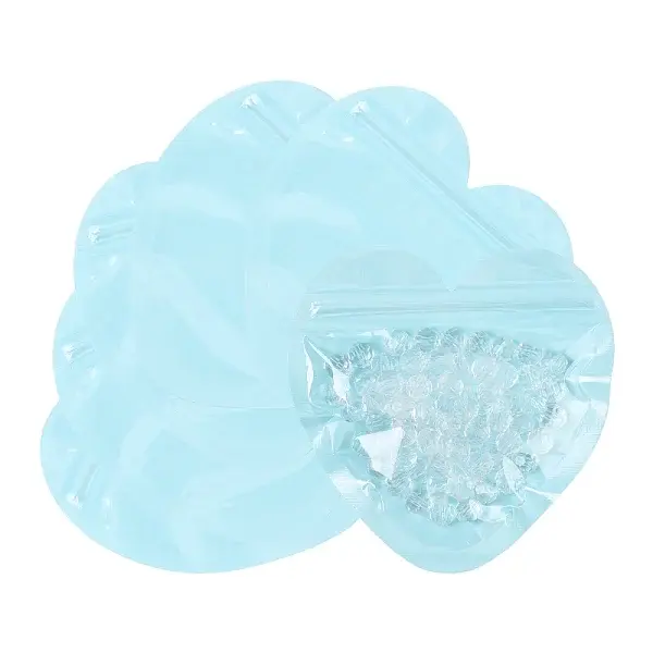 50Pcs OPP Packaging Zip Lock Bags