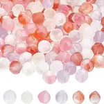 120Pcs 6 Colors Glass Beads