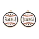 Sport Alloy Enamel Pendants