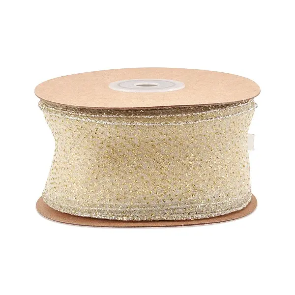 10 Yards Sparkle Polyester Glitter Ribbon