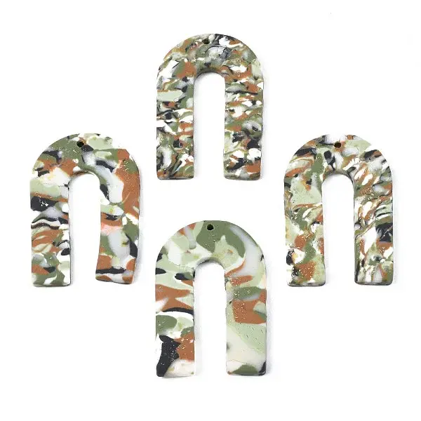 Handmade Polymer Clay Pendants