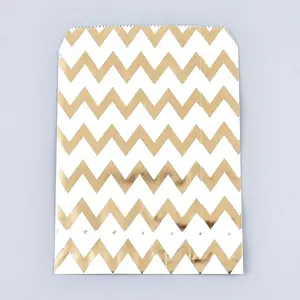 Wave Pattern Eco-Friendly Paper Bags