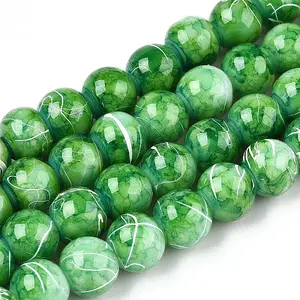 Drawbench Glass Round Beads