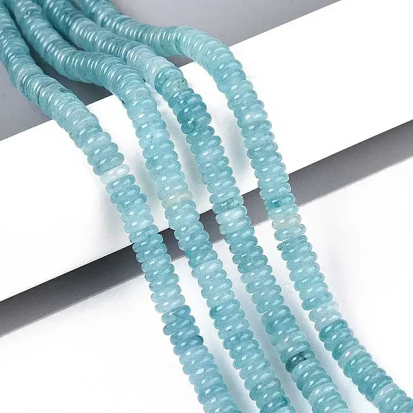 Dyed Natural White Jade Beads Strands