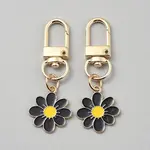 Zinc Alloy Enamel Flower Pendant Decorations