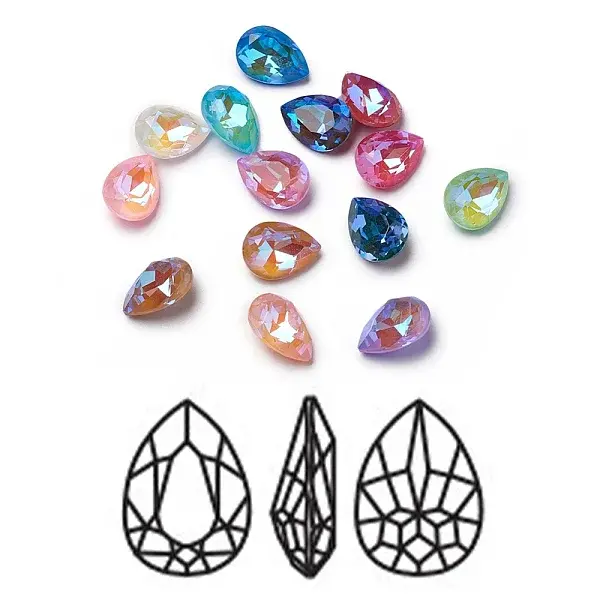 Glass Rhinestone Cabochons