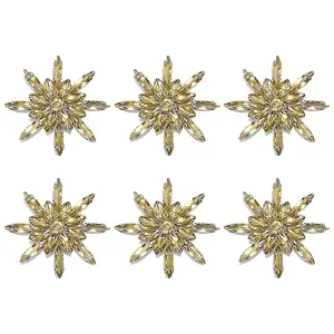 6Pcs Glass Cabochons