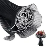 9.5-10M Polyester Pleated Lace Trim