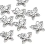 Brass Clear Cubic Zirconia Pendants