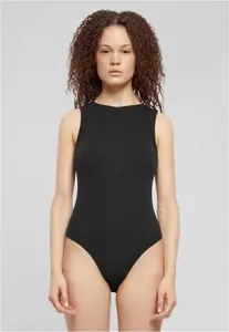 Dámské Rib Tank Body - černé