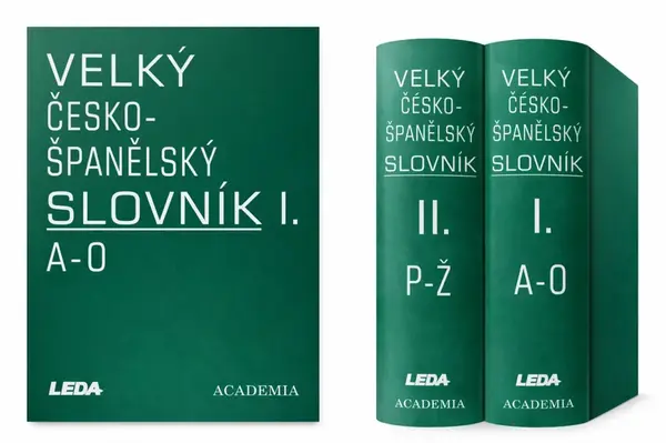 Velký česko-španělský slovník 1+2 (poškozená) - Josef Dubský