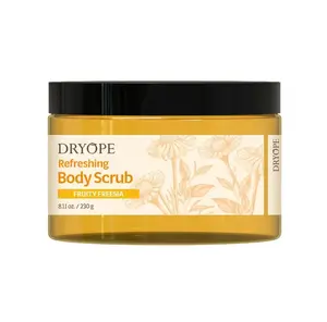 DRYOPE Fruity Freesia osvěžující body scrub 230 g
