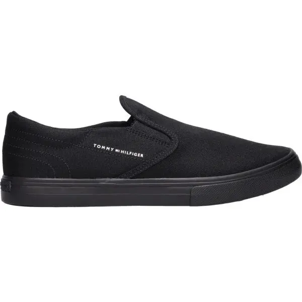 Tommy Hilfiger VULC CORE SLIP ON Pánske slip-on topánky, čierna, veľkosť