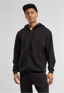 Scuba Zip Pocket Hoody black