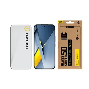 Tvrzené sklo Tactical Glass Shield 5D pro Poco F8 Ultra, černá