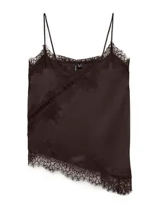 VERO MODA Top 'VMNovi'  čokoládová