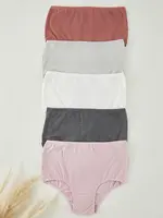 Trendyol Nohavičky  sivobéžová / tmavosivá / ružová / pastelovo červená / biela