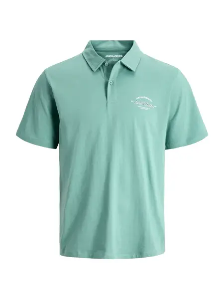 JACK & JONES Tričko 'JJBRANDON'  modrozelená