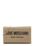 Love Moschino Taška cez rameno  béžová
