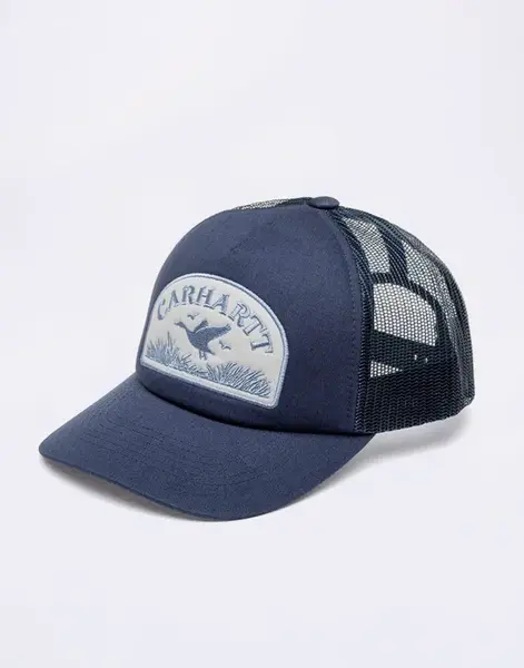 Carhartt WIP Take Off Trucker Cap Blue