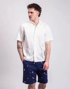 Service Works Mackerel Shirt OFF WHITE L