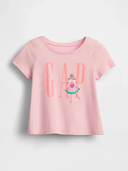 GAP Baby tričko s logem - Holky