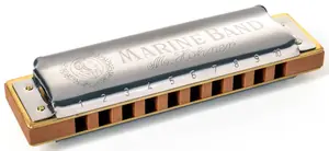 Hohner Marine Band 1896 D-harmonic minor (rozbalené)