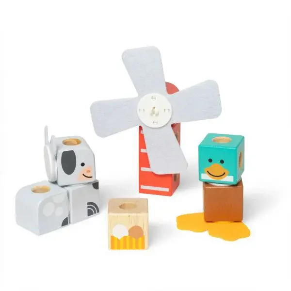 Spin Master Melissa & Doug Blockables stavebnice Farma