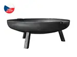 Přenosné silnostěnné (3mm) ohniště ČESKÁ KOVÁRNA, 70 cm BU700