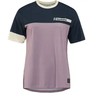 Horsefeathers W QUANTUM Dámský cyklistický dres, fialová, velikost