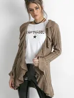 Brown cardigan Yups cmu0503. R41