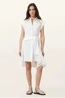 Bavlněné šaty AllSaints ZOLA