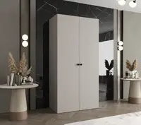 Šatní skříň Abi Parma 1 Rozměry: 100 cm, Pásky / úchyty: Černá, Barva korpusu + barva dveří: Kašmír + Kašmír