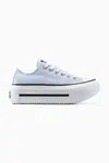 Tenisky Converse Chuck Taylor All Star Lift Double Stack modrá barva, A16285C