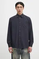 Bavlněná košile Paul Smith pánská, tmavomodrá barva, regular, s klasickým límcem, M1R-428Z-P02630