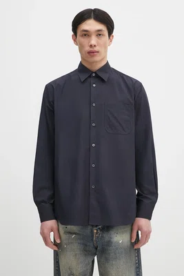 Bavlněná košile Paul Smith pánská, tmavomodrá barva, regular, s klasickým límcem, M1R-428Z-P02630