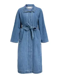 OBJECT Prechodný kabát 'OBJTRINNA'  modrá denim