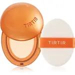 TIRTIR Mask Fit AI Filter Cushion Mini dlhotrvajúci make-up v hubke s matným efektom odtieň 15C Fair Porcelain 4.5 g
